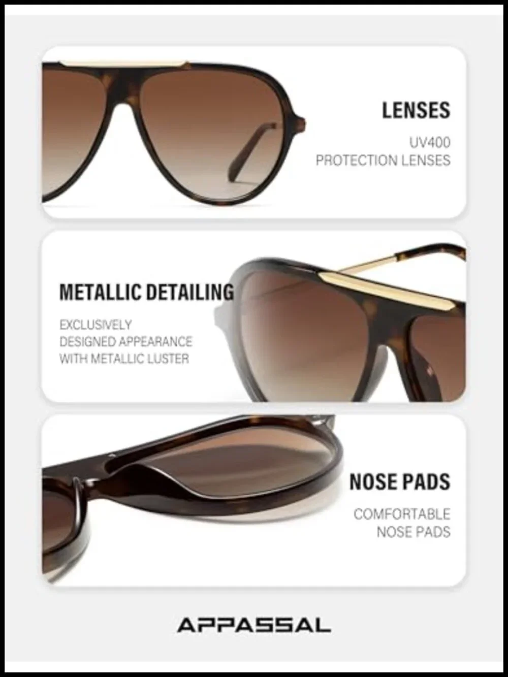 Polarized Aviator Sunglasses for Women Men Retro Trendy Pilot Shades